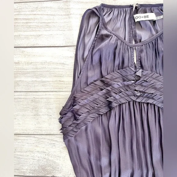 DO+BE Plum Drop Waist Dress - Picture 4 of 6